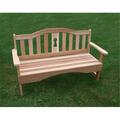 Creekvine Design 6 ft. Cedar Keyway Garden Bench WF8106CVD